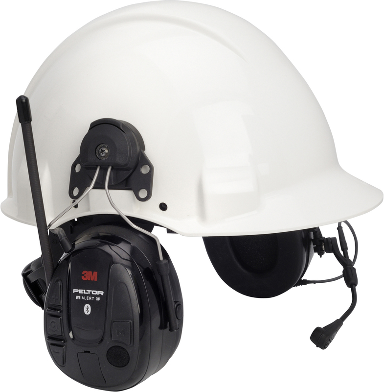 3M Peltor WS Alert Xp Bluetooth Headset with Helmet Mount